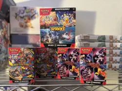 POKEMON TCG MEGA EVOLUTION / SURGING SPARKS / DESTINED RIVALS BOOSTER BUNDLE LOT - Image 1