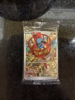 SEALED Riolu Pokemon Center Edition 010 Mega Evolution ETB Promo - (STAMPED) - Image 1