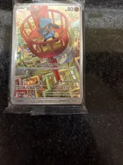 SEALED Riolu Pokemon Center Edition 010 Mega Evolution ETB Promo - (STAMPED) - Image 3