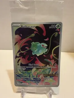 Bulbasaur Mega Evolutions Stamped Promo Pokemon TCG Mint and sealed! - Image 2