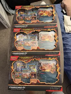 Pokemon TCG Charizard ex Special Collection Box-Sealed w/ 5 Booster Packs+Promos - Image 4