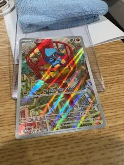 Pokemon Center Stamped Riolu 010 - English - Mega Evolutions - ETB Promo - Image 3
