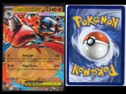 2025 Pokemon Mega Evolutions - Mega Lucario ex 077/132 NM-MNT - Image 2