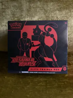 Pokemon TCG Scarlet & Violet Destined Rivals Elite Trainer Box ETB Sealed - Image 1