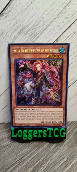 Yu-Gi-Oh! Emilia, Dance Priestess of the Nekroz / BLMM EN025 1st Edition NM - Image 1