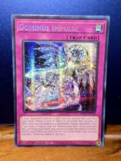 Yu-Gi-Oh! TCG Dominus Impulse MP25-EN116 1st Edition NM Prismatic Secret Rare - Image 1