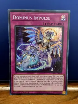 Yu-Gi-Oh! TCG Dominus Impulse MP25-EN116 1st Edition NM Prismatic Secret Rare - Image 2