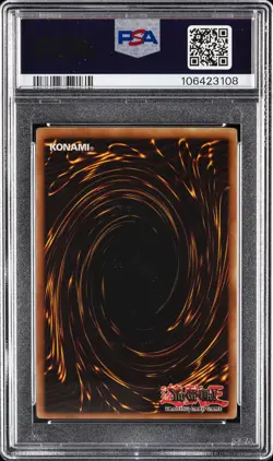 2002 YU-GI-OH! MRD-METAL RAIDERS #065 TIME WIZARD PSA 10 - Image 2