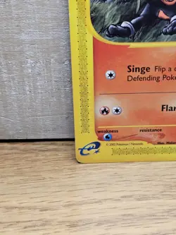 Houndour 86/147 Aquapolis Non-Holo Vintage Pokemon Card TCG - Image 5