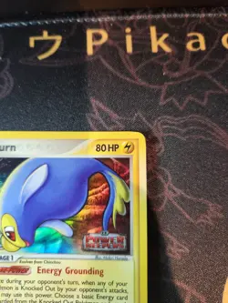 Lanturn 15/108 EX Power Keepers Reverse Holo Stamped Pokemon Card NM - Image 5