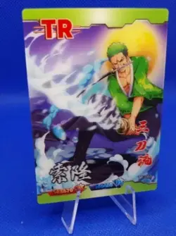 Roronoa Zoro - One Piece TR-008 3D Motive Change Goddess Story Anime Card - Image 2