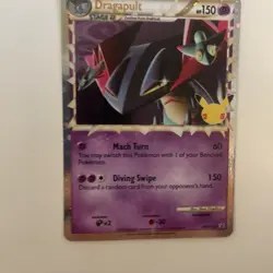 Pokemon - Dragapult Prime - SWSH132 - Celebrations 25th - Black Star Promo Card - Image 3