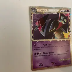 Pokemon - Dragapult Prime - SWSH132 - Celebrations 25th - Black Star Promo Card - Image 4