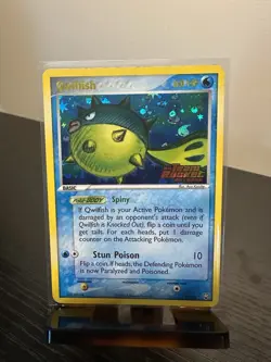 Qwilfish 27/165 EX Team Rocket Returns Stamped Holo Card 2004 - Image 1