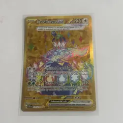 Pokemon TCG Terapagos EX Gold Hyper Rare Card 173/142 Stellar Crown - Image 1