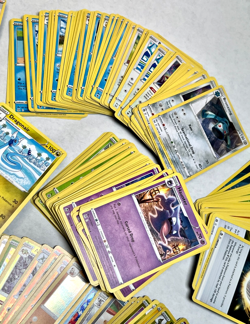 2022 Lot 465 Various Pokemon Trading Card Basic Common Full Reverse Holo Trainer - Image 3