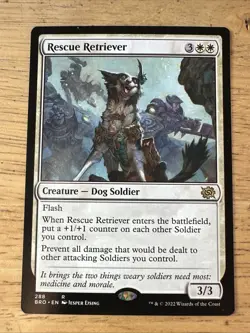 Rescue Retriever #288 (NM) Brothers' War BRO Magic MTG - Image 1