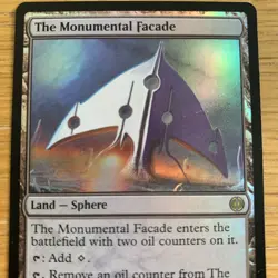 Magic the Gathering ONE: The Monumental Facade - Rare - FOIL MTG NM - Image 2