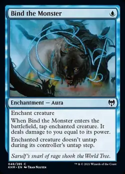 Bind the Monster - Near Mint MTG Kaldheim - Image 1
