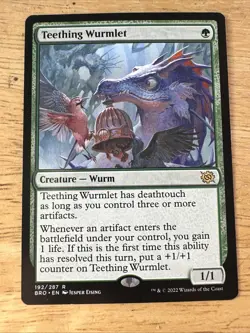 [MTG] Teething Wurmlet (192) (BRO) NM - Image 1