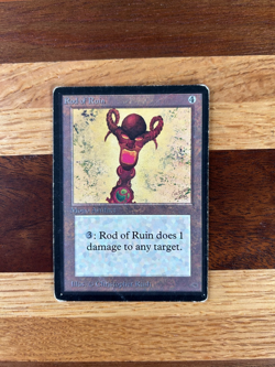 Rod of Ruin - MTG Beta Edition - Image 1