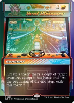 MTG English Heat Shimmer (Rainbow Foil) NM Foil Secret Lair - Image 1