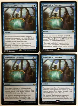 Paradoxical Outcome X4 LP Kaladesh Wizards Magic The Gathering MTG Playset EDH - Image 1