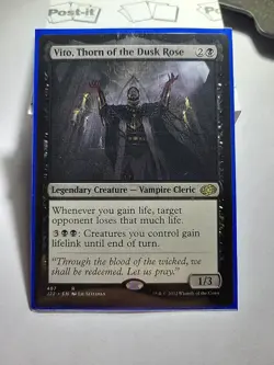Vito, Thorn of the Dusk Rose #487 (NM) Jumpstart 2022 J22 Magic MTG - Image 1