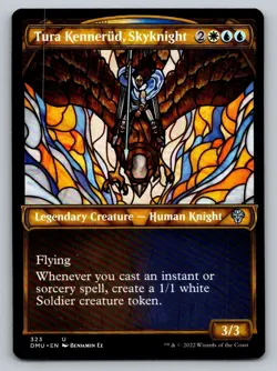 MTG Tura Kennerud, Skyknight (Showcase) Dominaria United 323 Regular - Image 1