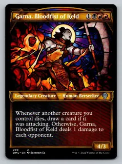 MTG Garna, Bloodfist of Keld (Showcase) Dominaria United 299 Regular - Image 1