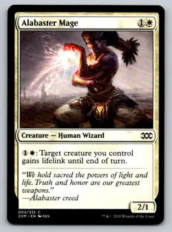 MTG Alabaster Mage 002/332 Regular - Image 1