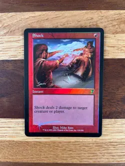 Shock Foil - MTG 7th Edition - Image 1