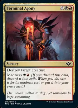 Terminal Agony - Near Mint MTG Modern Horizons 2 - Image 1