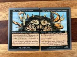 B.F.M. (Big Furry Monster), Both Left and Right Sides - MTG Unglued - Image 1