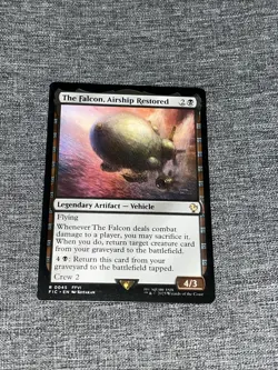 The Falcon, Airship Restored R MTG Commander: Final Fantasy M/NM, EN 0045 - Image 1