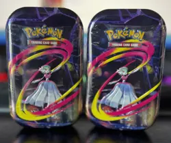 Pokemon Mega Evolution Factory Sealed Tins Lot Of 2 - Image 1