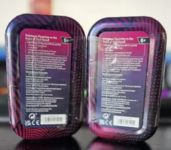 Pokemon Mega Evolution Factory Sealed Tins Lot Of 2 - Image 2