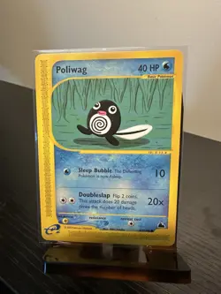 Poliwag 87/144 Skyridge Regular 2003 Ereader Pokemon Card - Image 1