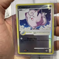 Pokemon Clefairy 83/132 Secret Wonders Reverse Holo Pokemon Card LP/NM Common - Image 1
