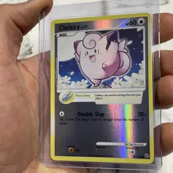 Pokemon Clefairy 83/132 Secret Wonders Reverse Holo Pokemon Card LP/NM Common - Image 2
