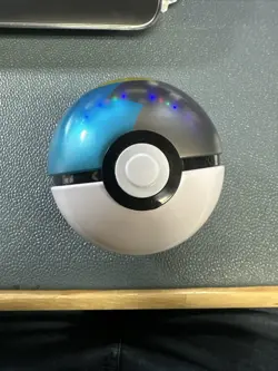 Pokemon TCG Moon Ball Tin - Empty - Includes Stickers - Image 1