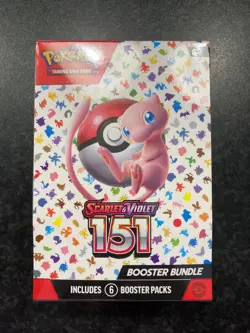 Pokemon TCG Scarlet & Violet 151 Booster Bundle Sealed New (6 packs) - Image 1