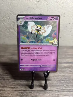 Lillie's Ribombee 067/159 Sv09: Journey Together Holo-Pokemon TCG-Fast Ship-NM! - Image 1