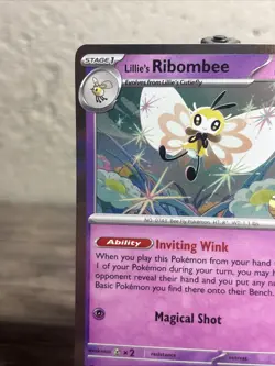 Lillie's Ribombee 067/159 Sv09: Journey Together Holo-Pokemon TCG-Fast Ship-NM! - Image 2