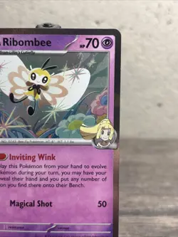 Lillie's Ribombee 067/159 Sv09: Journey Together Holo-Pokemon TCG-Fast Ship-NM! - Image 3