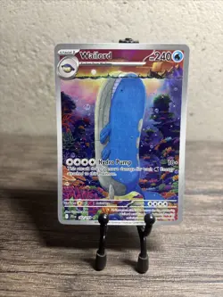 Wailord 162/159 Sv09: Journey Together Holo Rare-Pokemon TCG-Fast Shipping-NM!! - Image 1