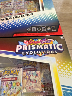 Pokemon Prismatic Evolutions Lucario EX and Tyranitar EX Premium Collection X2 - Image 5