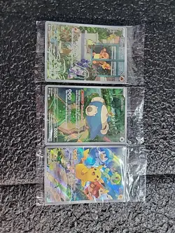 Charmander 044 Snorlax 051 Pikachu 027 Sealed Pokemon Promo Cards - Image 1