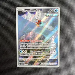Pokemon TCG Iron Bundle SVP 066 Scarlet Violet Black Star Promo - Image 1