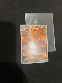 2025 Pokemon Destined Rivals BLAZIKEN FULL ART HOLO 192/182 RARE! NM- MINT - Image 1
